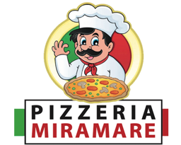 Pizzeria Mira Mare logo.